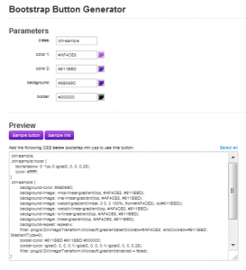 Bootstrap Button Generator Bootstrap Button Generator