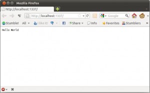 Firefox con el ejemplo de node.js