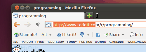 selección de texto en Ubuntu