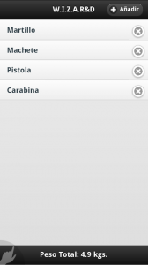 wizard-weapon-list Lista de armas de wizard